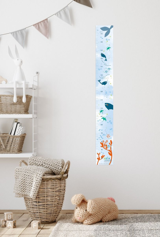 Kleine willkommen: Set 3 - Messlatte (Wal und Schaf)